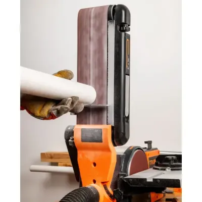 Lijadora De Banda Y Disco Profesional De 4" X 6", 1/2 Hp Truper