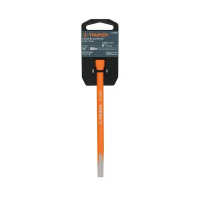 Cincel Profesional De 6" Con Cuña De 5/8" Y Cabeza Grande Truper