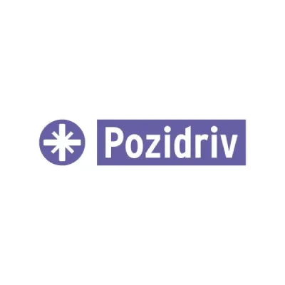 Set De 5 Puntas Pozidriv Pz2 De 2", Zanco 3/4" Industrial Truper