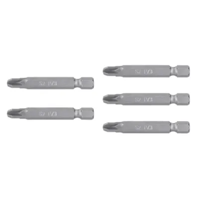 Set De 5 Puntas Pozidriv Pz3 De 2", Zanco 3/4" Industrial Truper