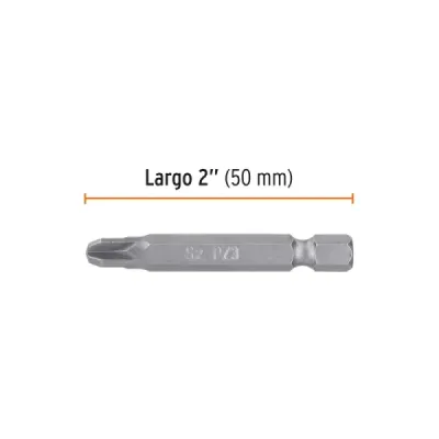 Set De 5 Puntas Pozidriv Pz3 De 2", Zanco 3/4" Industrial Truper