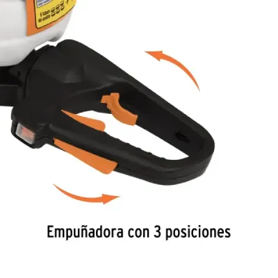 Cortasetos A Gasolina 26 Cc, 1 Hp 3 Posiciones Profesional Truper