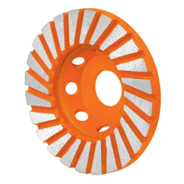 Copa Diamantada Turbo 4" Para Pulidora, Usos Generales Truper (CDT-2168 - 12258)