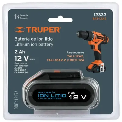 Batería Para Taladro Truper Tali-12a2