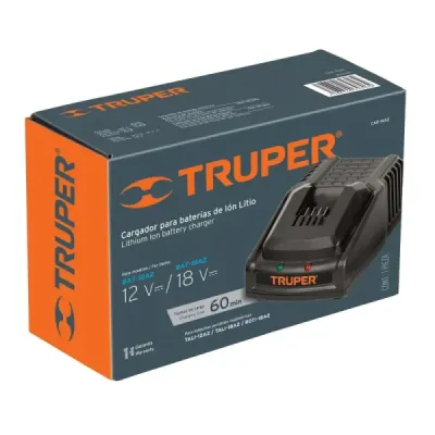 Cargador Batería Herramientas Inalámbricas 12-20v Truper Pro
