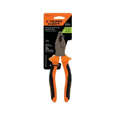 Alicate De Electricista Industrial De 6", Comfort Grip Truper
