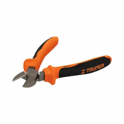 Alicate Corta Frio Industrial De 7", Comfort Grip Truper