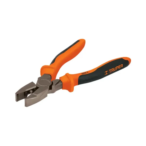 Alicate De Electricista Industrial De 8", Comfort Grip Truper (T200-8X - 12350)