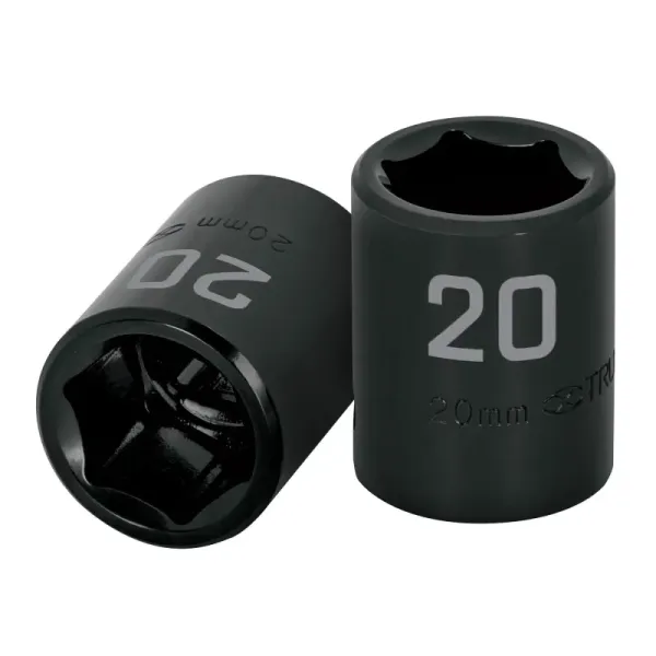 Copa Estándar De Impacto 6 Puntas De 20 Mm Cuadrante 1/2" Truper (D-7420-M - 12420)