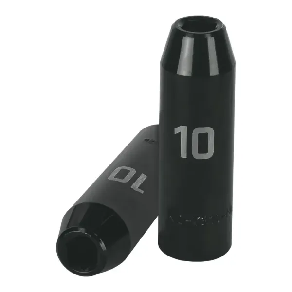 Copa Larga De Impacto 6 Puntas De 10 Mm Cuadrante 1/2" Truper (D-7310-ML - 12422)