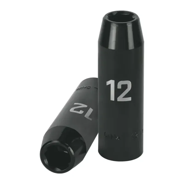 Copa Larga De Impacto 6 Puntas De 12 Mm Cuadrante 1/2" Truper (D-7312-ML - 12424)