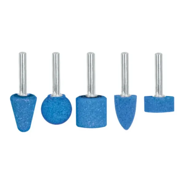 Juego De 5 Puntas Montadas Para Esmeril, Zanco 1/4" Truper (JPM-5X - 12444)