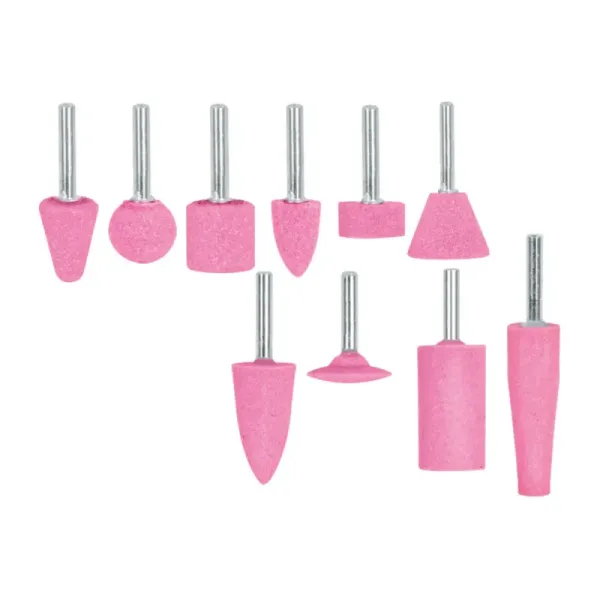 Juego De 10 Puntas Montadas Para Esmeril, Zanco 1/4" Truper (JPM-10 - 12445)