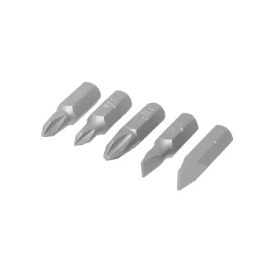 Juego De 5 Puntas Para Destornillador 1' Toolcraft Acero S2