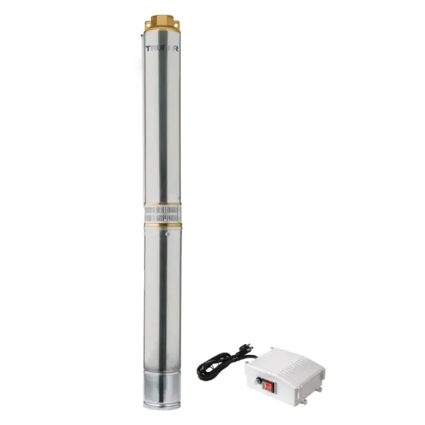 Bomba Sumergible Bala 2 Hp Acero Inoxidable, Agua Limpia Truper (BOS-2LM - 12627)