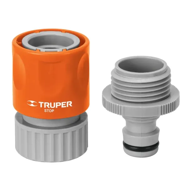 Acople Rápido Sistema Click Para Manguera, Uso En Pistola Truper (CLICK-ACC - 12722)