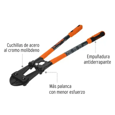 Cizalla Profesional Corta Pernos De 7/16 Truper