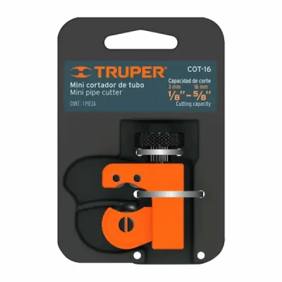 Cortador De Tubo De Cobre Profesional, 1/8" Hasta 5/8" Truper