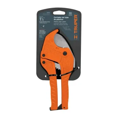 Cortador Tipo Tijera Para Tubo De Pvc Plástico De 41 Mm Truper