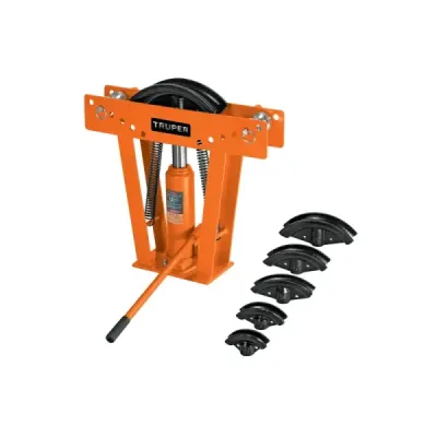 Doblador De Tubo Hidráulico Tubo De 1/2" A 2" 12 Toneladas Truper