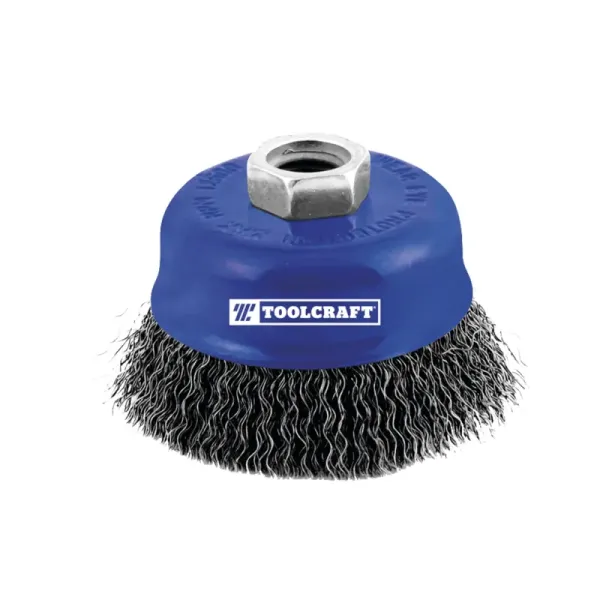Grata Copa Trenzada 3' Fino Toolcraft Entrada 5/8' (TC1271)