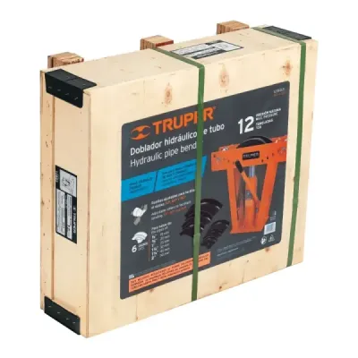 Doblador De Tubo Hidráulico Tubo De 1/2" A 2" 12 Toneladas Truper