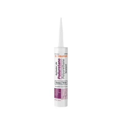 Sellador De Poliuretano Blanco 280 Ml Truper Resiste Humedad