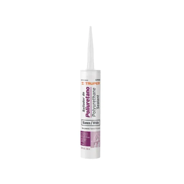 Sellador De Poliuretano Blanco 280 Ml Truper Resiste Humedad (SEPO-280B - 12906)