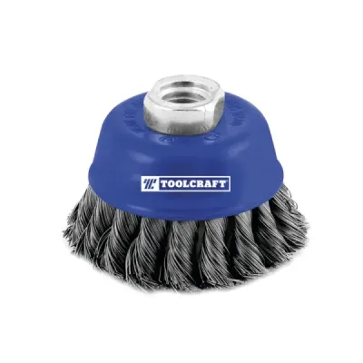 Grata Copa Trenzada 5' Fino Toolcraft Entrada 14 Mm