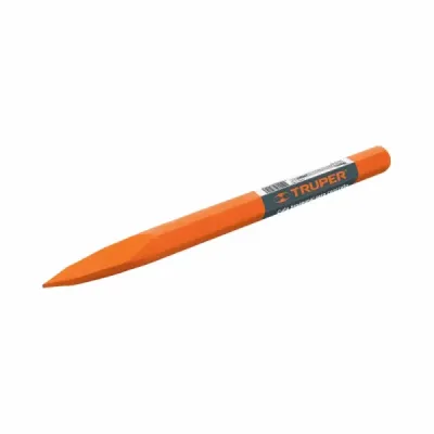 Cincel De Punta, Largo 30 Cm Con Sección Hexagonal De 3/4" Truper