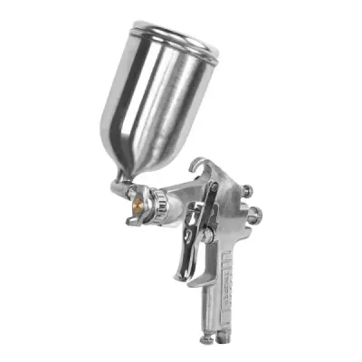 Pistola Para Pintar De Gravedad Lvmp 400 Ml, Boquilla 1.7 Mm Truper