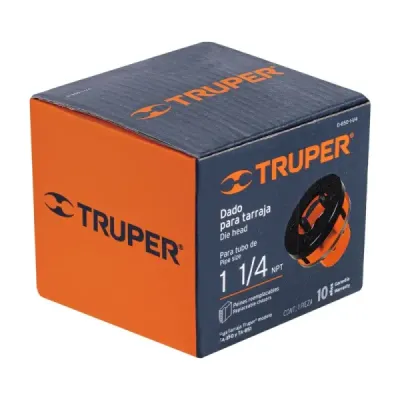 Dado Para Tarraja 1.1/4" Cuerda 11.1/2" Npt En Acero Truper