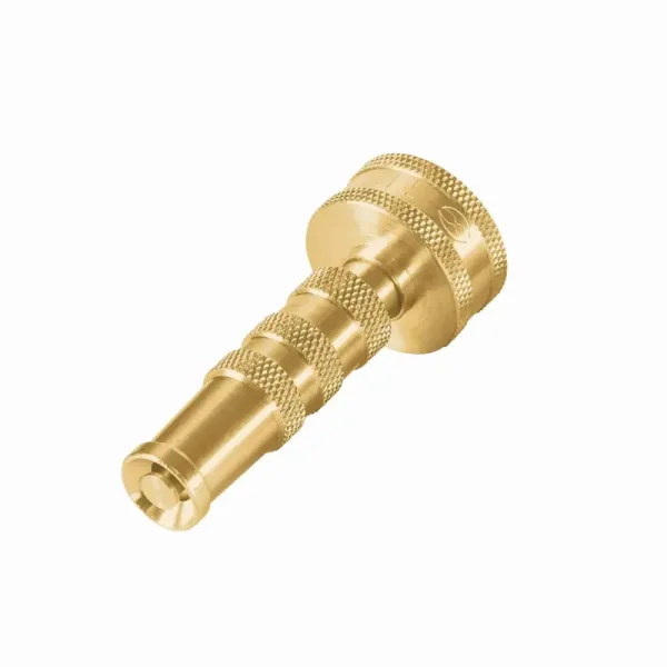 Boquilla De Latón De 8 Cm Para Manguera, Rosca 3/4" Truper (CHMA-3 - 13130)