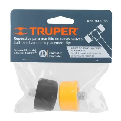 Cara Repuesto Para Martillo De Caras Suaves Truper Masu-35