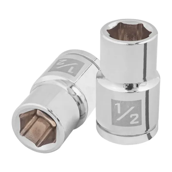 Copa Estándar 1/2" De 6 Puntas, Cuadrante De 1/2" Truper (D-1216-H - 13232)