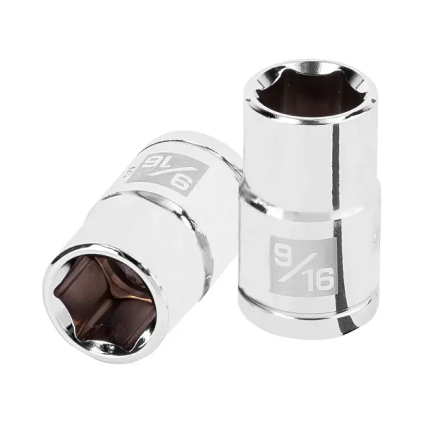 Copa Estándar 9/16" De 6 Puntas, Cuadrante De 1/2" Truper (D-1218-H - 13233)