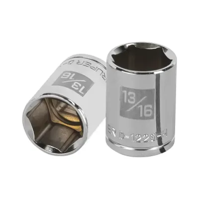 Copa Estándar 13/16" De 6 Puntas, Cuadrante De 1/2" Truper