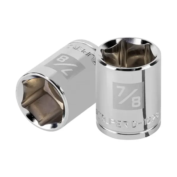 Copa Estándar 7/8" De 6 Puntas, Cuadrante De 1/2" Truper (D-1228-H - 13238)