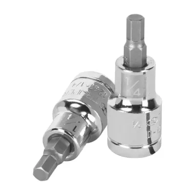 Copa Estándar De Punta Bristol 1/4", Cuadrante De 1/2" Truper