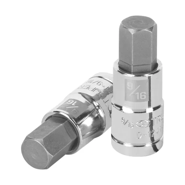 Copa Estándar De Punta Bristol 9/16", Cuadrante De 1/2" Truper (D-1241-9/16 - 13256)