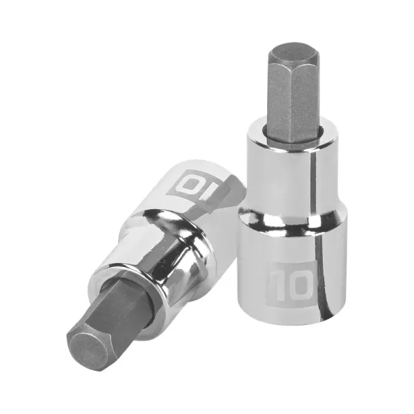 Copa Estándar De Punta Bristol 10 Mm, Cuadrante De 1/2" Truper (D-1241-10M - 13283)