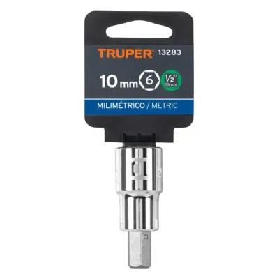 Copa Estándar De Punta Bristol 10 Mm, Cuadrante De 1/2" Truper