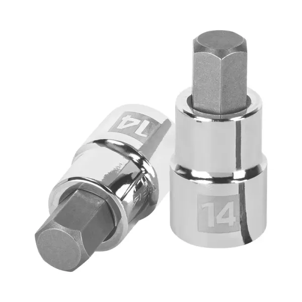 Copa Punta Bristol 14 Mm Estándar, Cuadrante De 1/2" Truper (D-1241-14M - 13285)