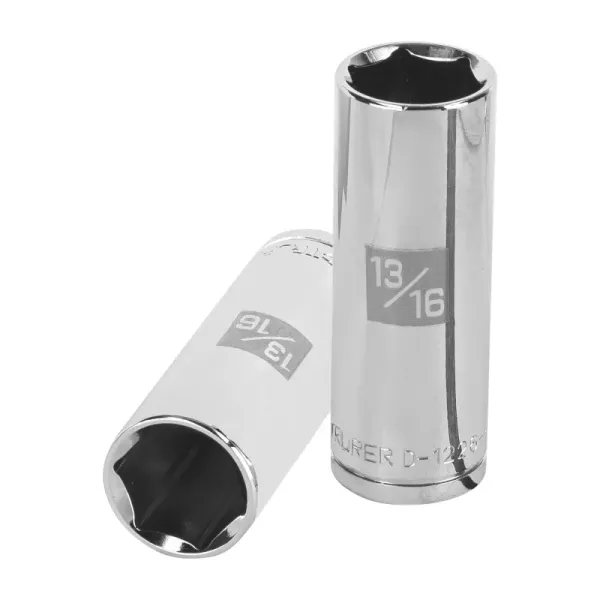 Copa Estándar Para Bujías 13/16", 6 Puntas, Cuadrante 1/2" Truper (D-1226-HL - 13330)