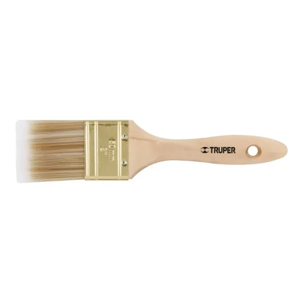 Brocha De 2" Con Cerdas Sintéticas Y Mango De Madera Truper (BRT-2S - 13344)