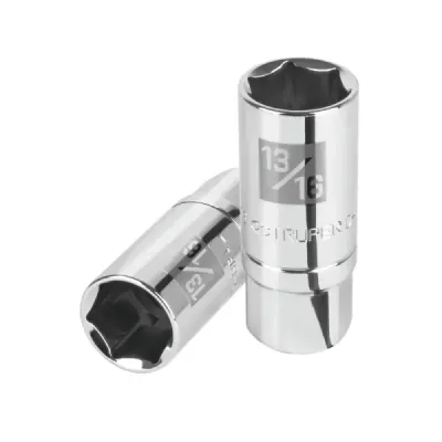 Copa Estándar Para Bujías 13/16", 6 Puntas, Cuadrante 1/2" Truper