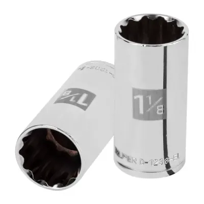 Copa Estándar Larga 1.1/8" De 12 Puntas, Cuadrante De 1/2" Truper