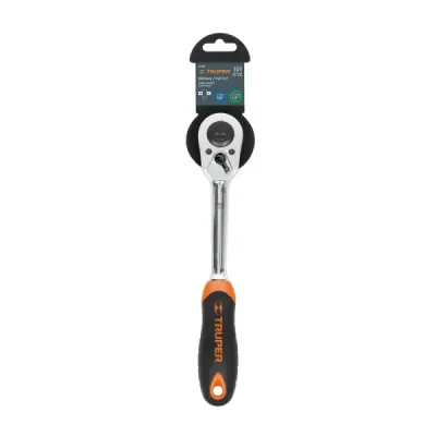 Ratchet Doble Mando De 3/8" Y 1/2" Con Mango Ergonómico Truper