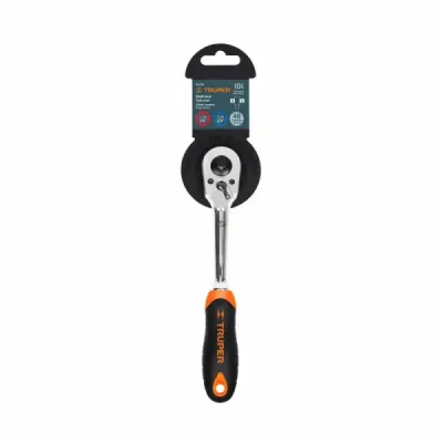 Ratchet Doble Mando De 1/4" Y 3/8" Con Mango Ergonómico Truper