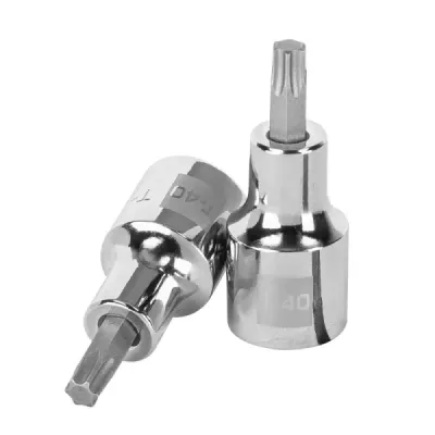 Copa Punta Torx T-40 Uso Profesional, Cuadrante De 1/2" Truper